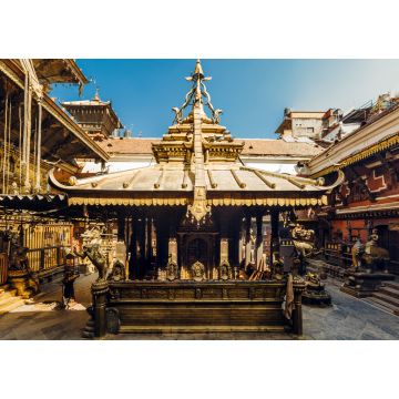 Lais Puzzle - Der goldene Tempel in Patan, einzigartiges buddhistisches Kloster im Norden des Durbar Square, Kathmandu in Nepal - 1.000 Teile