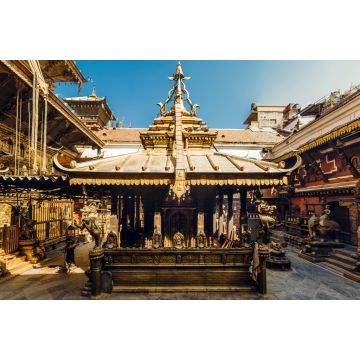 Lais Puzzle - Der goldene Tempel in Patan, einzigartiges buddhistisches Kloster im Norden des Durbar Square, Kathmandu in Nepal - 2.000 Teile