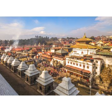 Lais Puzzle - Pashupatinath-Tempel am Bagmati-Fluss, Kathmandu, Nepal - 1.000 Teile