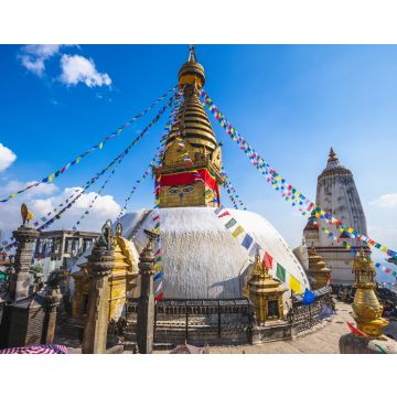 Lais Puzzle - Swayambhunath, Affentempel in Kathmandu, Nepal - 40, 100, 200, 500, 1.000 & 2.000 Teile