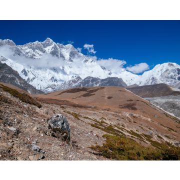 Lais Puzzle - Die Südwand des Lhotse (8516 m) - der vierthöchste Berg der Welt. Südwand - eine der gefährlichsten Kletterrouten. Everest Base Camp Route in der Nähe von Chukhung Siedlung, Nepal - 40, 100, 200, 500, 1.000 & 2.000 Teile