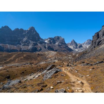 Lais Puzzle - Trekkingpfad zum Dorf Dzongla, letztes Dorf vor der Überquerung des Chola-Passes beim Everest-Basislager-Trekking, Himalaya-Gebirge in Nepal - 40, 100, 200, 500, 1.000 & 2.000 Teile