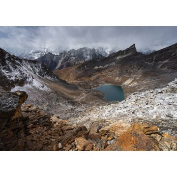 Lais Puzzle - Landschaft des Himalaya-Gebirges vom Renjo-La-Pass aus gesehen, Everest-Basislager-Trekkingroute, Himalaya-Gebirge in Nepal - 1.000 Teile