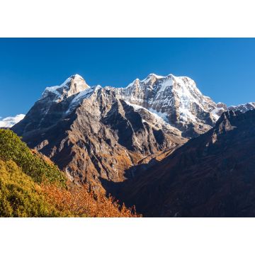 Lais Puzzle - Mera-Gipfel, höchster Trekking-Gipfel in der Everest-Region, Himalaya-Gebirge, Nepal. Panoramabanner Teil - 1.000 Teile