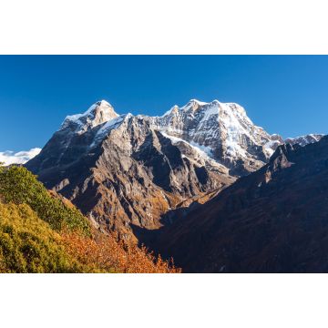 Lais Puzzle - Mera-Gipfel, höchster Trekking-Gipfel in der Everest-Region, Himalaya-Gebirge, Nepal. Panoramabanner Teil - 2.000 Teile