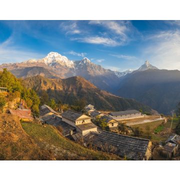 Lais Puzzle - Szenerie des Dorfes Ghandruk in der Nähe von Pokhara in Nepal - 40, 100, 200, 500, 1.000 & 2.000 Teile