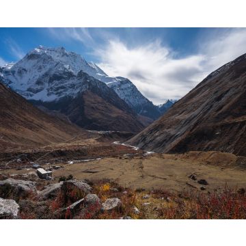Lais Puzzle - Der Gipfel des Samdo auf der Trekkingroute der Manaslu-Runde im Himalaya-Gebirge in Nepal - 40, 100, 200, 500, 1.000 & 2.000 Teile