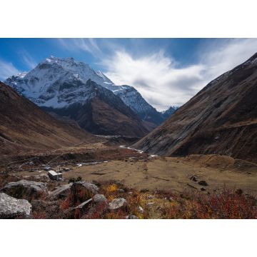 Lais Puzzle - Der Gipfel des Samdo auf der Trekkingroute der Manaslu-Runde im Himalaya-Gebirge in Nepal - 1.000 Teile