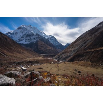 Lais Puzzle - Der Gipfel des Samdo auf der Trekkingroute der Manaslu-Runde im Himalaya-Gebirge in Nepal - 2.000 Teile