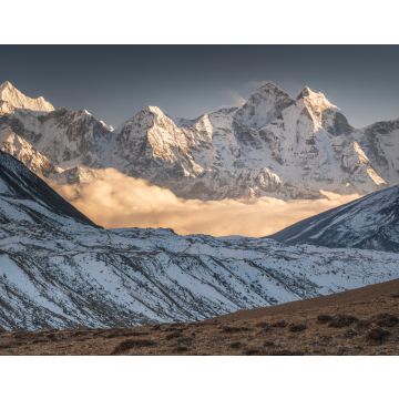 Lais Puzzle - Lichtwolken zwischen Schneegipfeln im Khumbu-Tal in Nepal - 40, 100, 200, 500, 1.000 & 2.000 Teile
