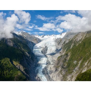 Lais Puzzle - Luftaufnahme des Fox Glacier an der Westküste Neuseelands - 40, 100, 200, 500, 1.000 & 2.000 Teile