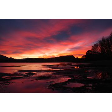Lais Puzzle - Sonnenuntergang über dem Lake Wanaka auf der Südinsel Neuseelands - 2.000 Teile