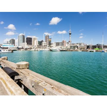 Lais Puzzle - Auckland Viadukt Hafen und Skyline - 40, 100, 200, 500, 1.000 & 2.000 Teile