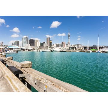 Lais Puzzle - Auckland Viadukt Hafen und Skyline - 1.000 Teile