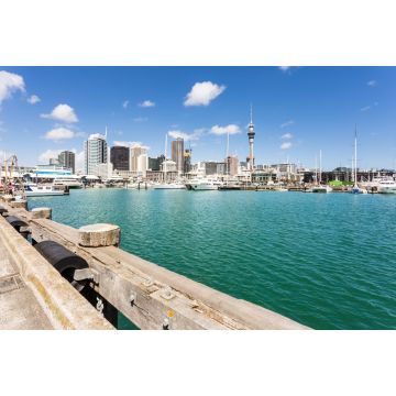 Lais Puzzle - Auckland Viadukt Hafen und Skyline - 2.000 Teile