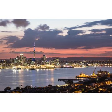 Lais Puzzle - Atemberaubender Sonnenuntergang über Auckland in Neuseeland - 2.000 Teile