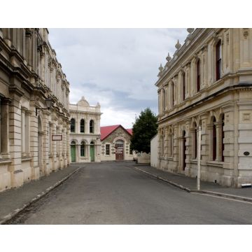 Lais Puzzle - Stadt Oamaru in Neuseeland. Viktorianische Stadt. Straße. Nord-Otago.Südinsel. Waitaki Bezirk - 40, 100, 200, 500, 1.000 & 2.000 Teile