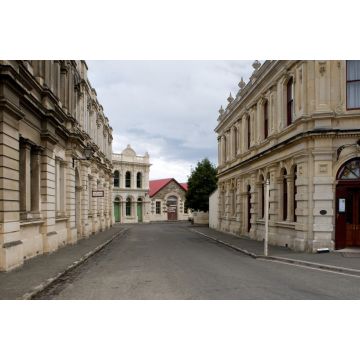 Lais Puzzle - Stadt Oamaru in Neuseeland. Viktorianische Stadt. Straße. Nord-Otago.Südinsel. Waitaki Bezirk - 2.000 Teile