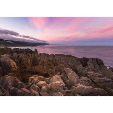 Lais Puzzle - Pancake Rock mit schönem Himmel, Dies ist ein berühmtes Wahrzeichen in Punakaiki Neuseeland - 1.000 Teile
