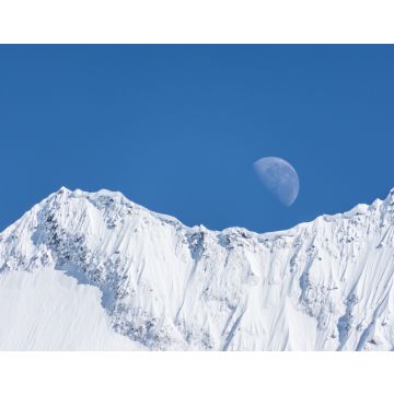 Lais Puzzle - Mondaufgang über dem Gipfelkamm des Mount Sefton, Mount Cook/Aoraki National Park Neuseeland bei klarem Himmel - 40, 100, 200, 500, 1.000 & 2.000 Teile