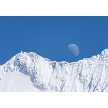Lais Puzzle - Mondaufgang über dem Gipfelkamm des Mount Sefton, Mount Cook/Aoraki National Park Neuseeland bei klarem Himmel - 1.000 Teile