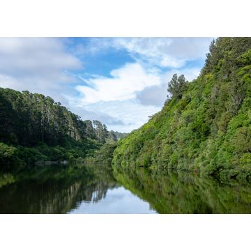 Lais Puzzle - Karori-Stausee mit spiegelnder Reflexion der neuseeländischen Berge - 1.000 Teile