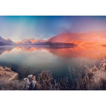 Lais Puzzle - Nebliger Morgen am Moke Lake in Queenstown, Neuseeland - 1.000 Teile