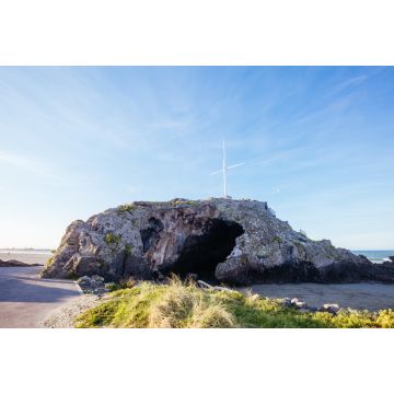 Lais Puzzle - Cave Rock am Sumner Beach in Christchurch Neuseeland - 2.000 Teile