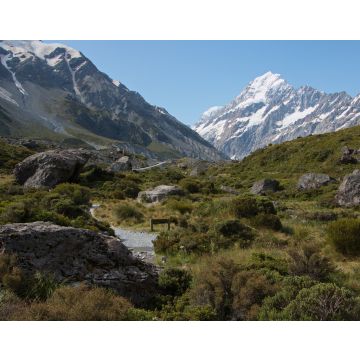 Lais Puzzle - Landschaft am Hooker Valley Track im Mount Cook National Park auf der Südinsel von Neuseeland - 40, 100, 200, 500, 1.000 & 2.000 Teile