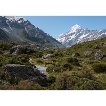 Lais Puzzle - Landschaft am Hooker Valley Track im Mount Cook National Park auf der Südinsel von Neuseeland - 1.000 Teile