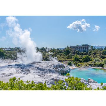 Lais Puzzle - Pohutu-Geysir im Dorf Te puia bei Rotorua, Neuseeland - 1.000 Teile