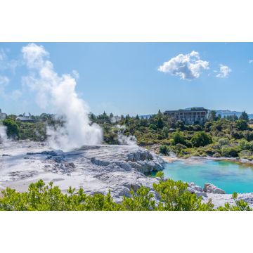 Lais Puzzle - Pohutu-Geysir im Dorf Te puia bei Rotorua, Neuseeland - 2.000 Teile