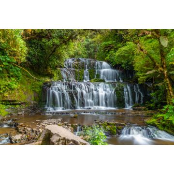 Lais Puzzle - Purakaunui Falls in der Catlins-Region in Neuseeland - 2.000 Teile