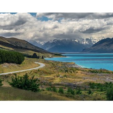 Lais Puzzle - Kurvenreiche Straße entlang des wunderschönen Lake Pukaki im Mount Cook National Park - 40, 100, 200, 500, 1.000 & 2.000 Teile