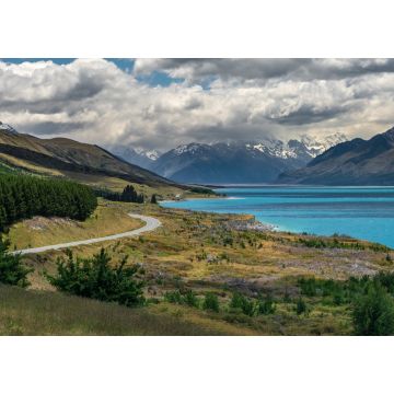 Lais Puzzle - Kurvenreiche Straße entlang des wunderschönen Lake Pukaki im Mount Cook National Park - 1.000 Teile