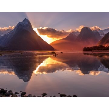 Lais Puzzle - Mitre Peak Sonnenuntergang - Neuseeland - 40, 100, 200, 500, 1.000 & 2.000 Teile
