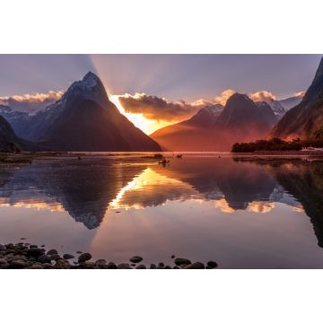 Lais Puzzle - Mitre Peak Sonnenuntergang - Neuseeland - 2.000 Teile