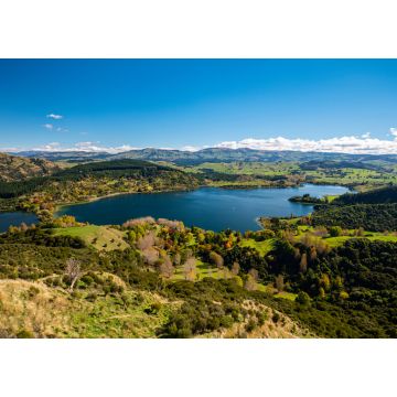 Lais Puzzle - Panorama des Tutira Lake, Hawke's Bay, Neuseeland - 1.000 Teile