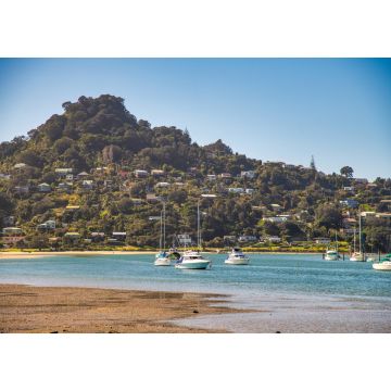 Lais Puzzle - Küste und Boote auf der Coromandel-Halbinsel, Neuseeland - 1.000 Teile