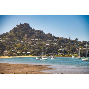 Lais Puzzle - Küste und Boote auf der Coromandel-Halbinsel, Neuseeland - 2.000 Teile