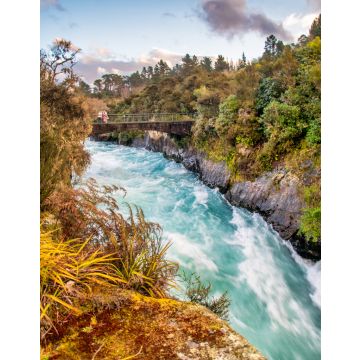 Lais Puzzle - Mächtige Huka Falls. Wasserfälle in Neuseeland - 40, 100, 200, 500, 1.000 & 2.000 Teile