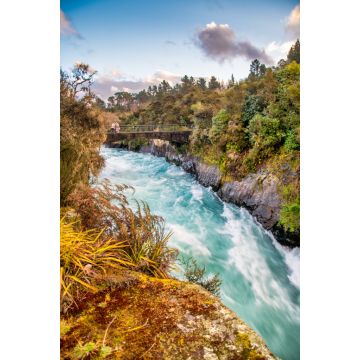 Lais Puzzle - Mächtige Huka Falls. Wasserfälle in Neuseeland - 2.000 Teile