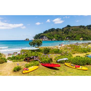 Lais Puzzle - Blick auf den Strand von Whangamata in Neuseeland - 2.000 Teile