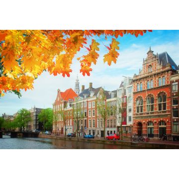 Lais Puzzle - Alte Häuser in Amsterdam, Niederlande - 2.000 Teile
