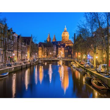 Lais Puzzle - Nacht in Amsterdam in den Niederlanden - 40, 100, 200, 500, 1.000 & 2.000 Teile