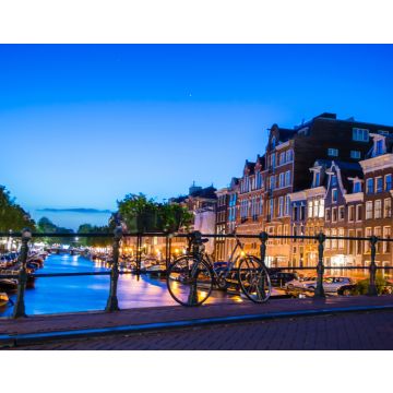 Lais Puzzle - Nächtliche Straße in Amsterdam, Niederlande - 40, 100, 200, 500, 1.000 & 2.000 Teile