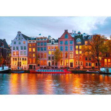 Lais Puzzle - Stadtansicht von Amsterdam mit dem Fluss Amstel - 1.000 Teile