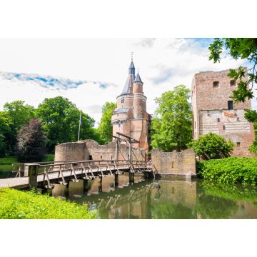 Lais Puzzle - Schloss Duurstede mit burgundischem Turm und Bergfried in Wijk bij Duurstede, Niederlande - 1.000 Teile
