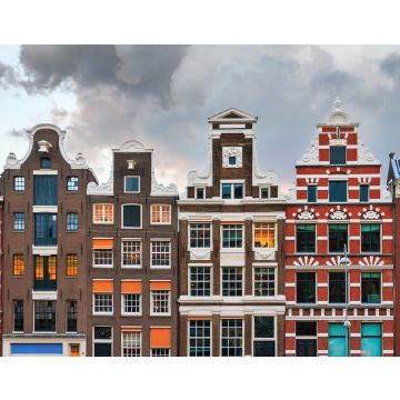 Lais Puzzle - Fassaden typisch holländischer Herrenhäuser an den Grachten des UNESCO-Welterbes in Amsterdam, Niederlande - 40, 100, 200, 500, 1.000 & 2.000 Teile