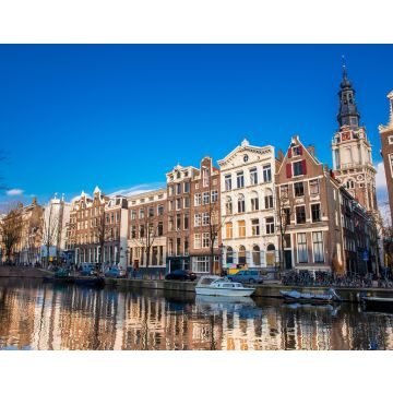 Lais Puzzle - Grachten, Boote und schöne Architektur im alten zentralen Viertel in Amsterdam - 40, 100, 200, 500, 1.000 & 2.000 Teile